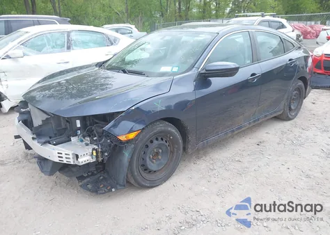 2018 Honda Civic Lx из США, поврежденный, VIN 19XFC2F52JE203223